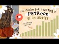 How To Start A Patreon For Art My Advice For Building A Successful Patreon Account