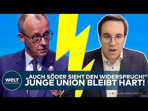 STREIT UM RENTENPAKET: Linie bleibt hart! – Junge Union zieht Merz weiter die Daumenschrauben an!