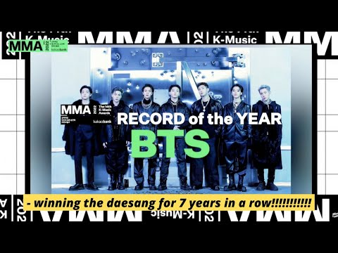 Netizens React to BTS Winning Record of the Year (Daesang) at 2022 MMA