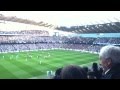Man city fans singing Blue moon at kick of against ...