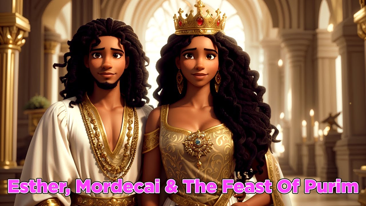 Esther, Mordecai & The Feast Of Purim | The Book Of Esther KJV | AI Animation