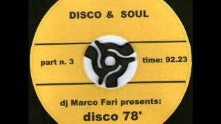 DISCO 78' - PT. 3 - dj Marco Farì -  (dj set)