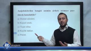 Banka Sınavları Ticaret Hukuku Test 17 Soru 2