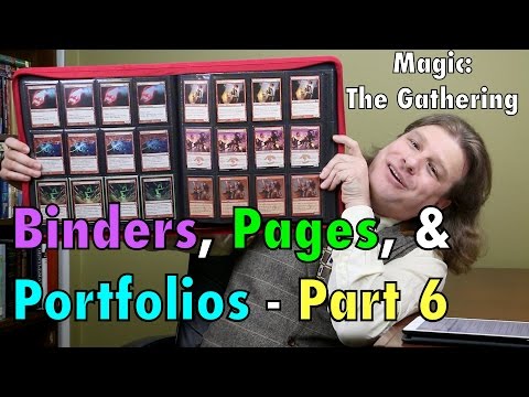 MTG - The Best Binders and Portfolios 6: BCW, Ultra Pro for Magic: The Gathering, Pokemon and More! Video