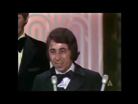 Francis Lai at the Academy Awards Hollywood :Oscar for "Love Story" (1970)