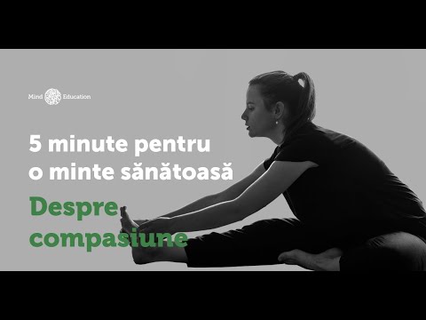5 Minute pentru o minte sănătoasă - Despre compasiune
