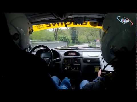 CAMERA ON BOARD PICCHETTA - SCARPELLI RENAULT CLIO N3 RALLY RONDE DEL MONTEREGIO