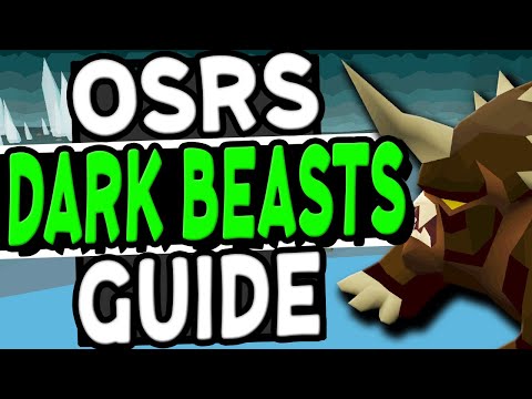 The Ultimate Dark Beasts Slayer Guide Old School Runescape