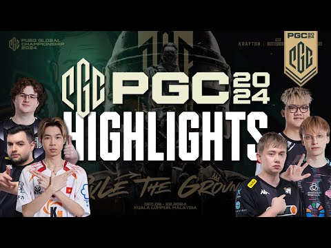 PUBG ESPORTS: BEST MOMENTS OF PGC 2024 | EXTREME SKILL | FUNNY SITUATIONS