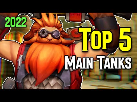 Top 5 Main Tanks in Paladins - Season 5 (2022)