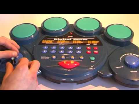 Delfy Creations Digital Drum Machine (circuit bent)