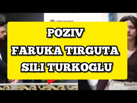 POZIV FARUKA TURGUTA - SILI TURKOGLU  MOZEMO POCETI SADA