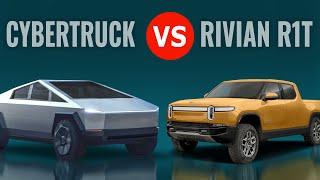 Tesla CYBERTRUCK vs. Rivian R1T