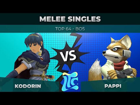 KoDoRiN vs Pappi - Melee Singles Top 64: WR2 - Low Tide City | Marth vs Fox