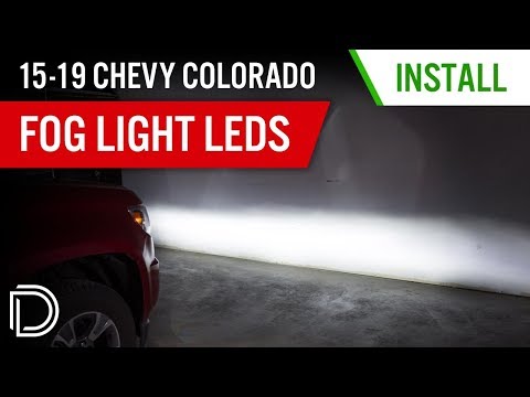 How to Install 2015-2019 Chevrolet Colorado Fog Light LEDs | Diode Dynamics