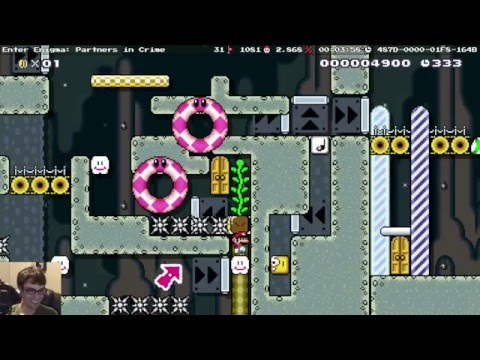 Mario Maker - One-Screen Puzzles by Jordan (Great Puzzle Maker!)