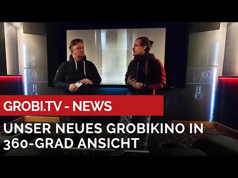 Unser neues GROBIKINO in der 360Grad Ansicht - jetzt auch mit Lautsprechern von M&K