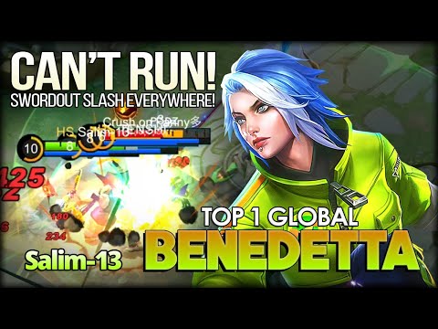 Jungler Benedetta Still Worth it? Salim-13 Top 1 Global Benedetta - Mobile Legends: Bang Bang