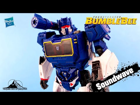 Transformers Studio Series 83 Voyager Class SOUNDWAVE Video Review