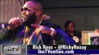 Rick Ross & Meek Mill Perform @ Def Jam 30 Yr annversary Party/Super Bowl Party