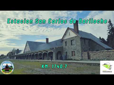 Visitamos y exploramos la estación San Carlos de Bariloche -Km. 1740,7- del ex F.C.S. (23-Sep-2025)