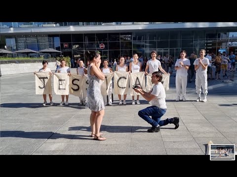 Flash mob Proposal “Perfect” by Ed Sheeran - Proposta di Matrimonio Jessica & Giancarlo - ArteMente