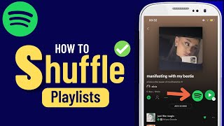 How to Shuffle Playlist On Spotify✅