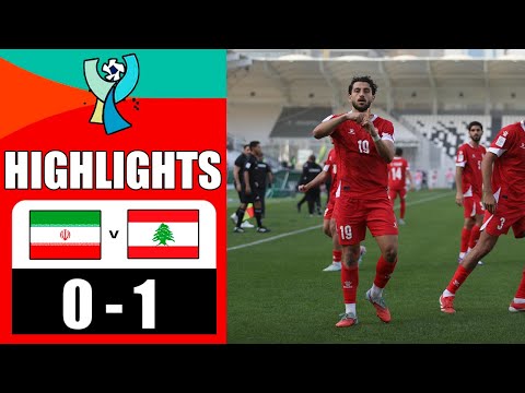 Iran U23 vs Lebanon U23 | 0-1 | Highlights | U23 AFC Asian Cup 2026 | Lebanon U23 Iran U23