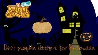 Best pumpkin custom designs for YOUR Animal Crossing island this Halloween - ACNH