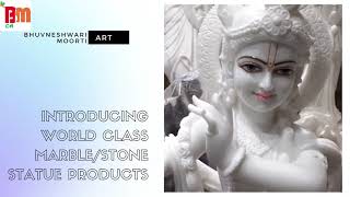 Marble Statues Radha Krishna Statues- Indian Marbl