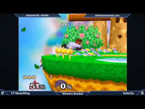 Smashacre Rising - CT Mew2King vs Velocity - Winners Semis - SSBM