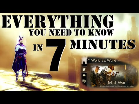 Practical Guide to World vs World In 7 Minutes (Gw2 WvW Complete Beginner Tutorial 2023 2024)