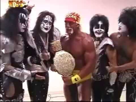 Hulk Hogan Meets KISS at WCW Monday Night Nitro