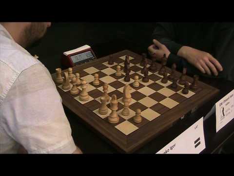 GM Igor Kovalenko - GM Jaan Ehlvest, Sicilian Alapin, Rapid chess