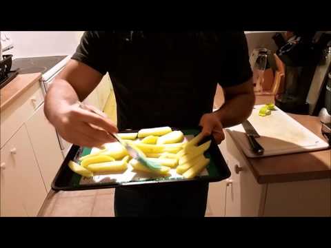 How To Make Fries With Silicone Mat and Only 1 TBSP of Oil