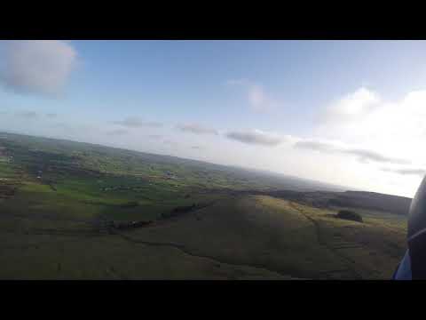 Paragliding Agnews to Shanes  Hill/ Larne, N. Ireland (360 Top Landing).