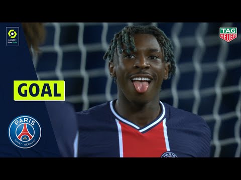 Goal Bioty Moise KEAN (90' +1 - PSG) PARIS SAINT-GERMAIN - RC STRASBOURG ALSACE (4-0) 20/21
