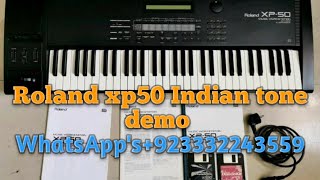Video thumbnail for #Roland xp50 keyboard bollywood tone demo amazing sound Quality by Roland in Pakistan