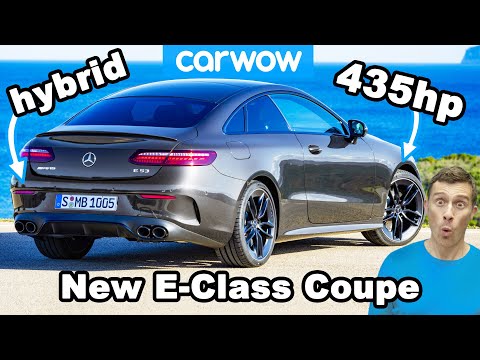 The sexiest car in the world? New Mercedes E-Class Coupe REVEALED!