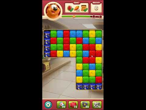 Toon Blast Level 3399 - NO BOOSTERS 🐻🐺🐱 | SKILLGAMING ✔️