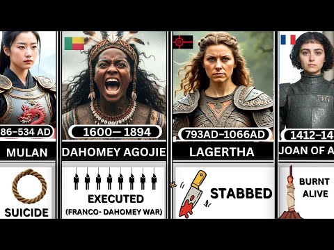 The Greatest Female Warriors Who Ever Lived — and How They Died 