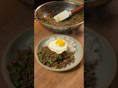 Meal Prep Pad Kra Pao #mealprepmondays #padkrapao #shorts