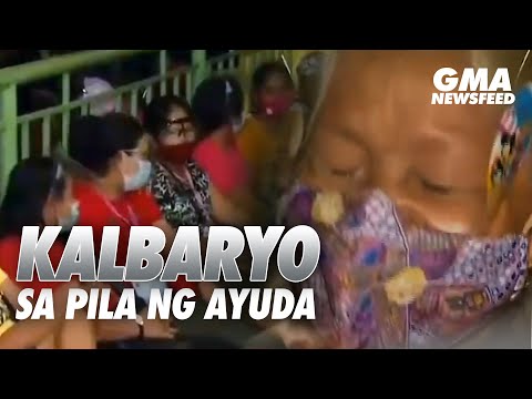Kalbaryo sa pila ng ayuda | GMA News Feed