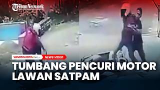 Download lagu Duel Sengit Pencuri Motor Lawan Satpam di Sukabumi mp3