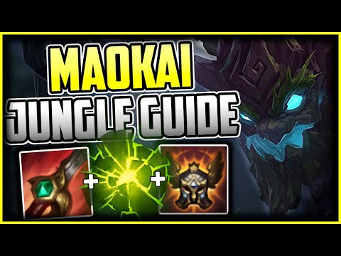 HOW TO PLAY MAOKAI JUNGLE S10 | Maokai Beginners Jungle Guide + Best Build & Runes LEAGUE OF LEGENDS