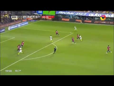 Cañazo de maroni-boca vs arsenal