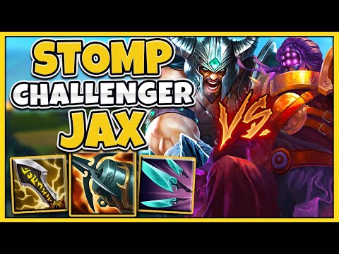 How To Dominate Jax Top Lane In Every Challenger Game