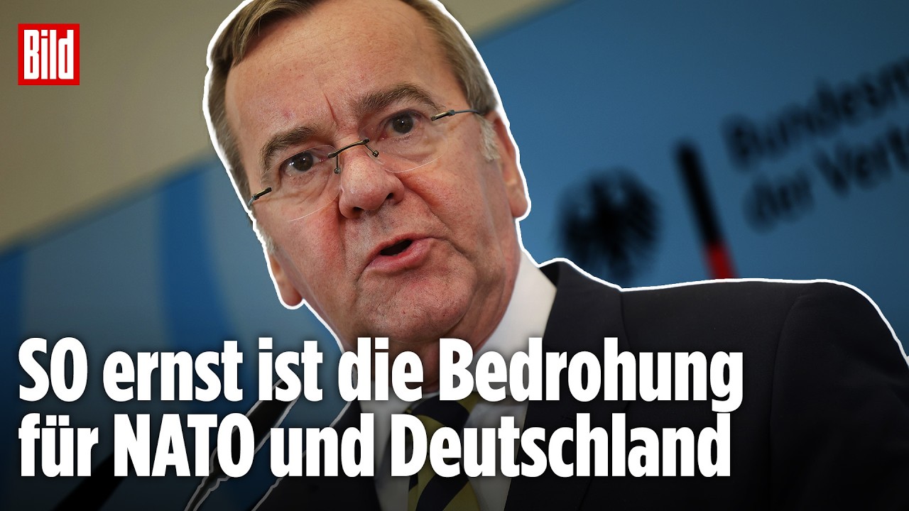 PISTORIUS WARNT: So ernst ist die Bedrohung für NATO und Deutschland