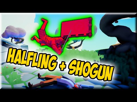 TABS - Halflingun(Halfling+Shogun) vs Every Faction - MODS GAMEPLAY(1/2)