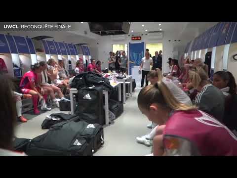 Olympique Lyonnais Féminin #UWCLFinal with exceptional images from behind the scenes